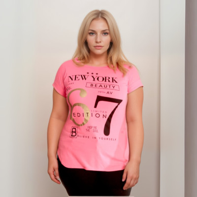 ROCKTHOSECURVES DAMEN LOCKER SITZEND GETAUCHT SAUM HOCH NIEDRIG T-SHIRT OBERTEIL ÜBERGRÖSSEN