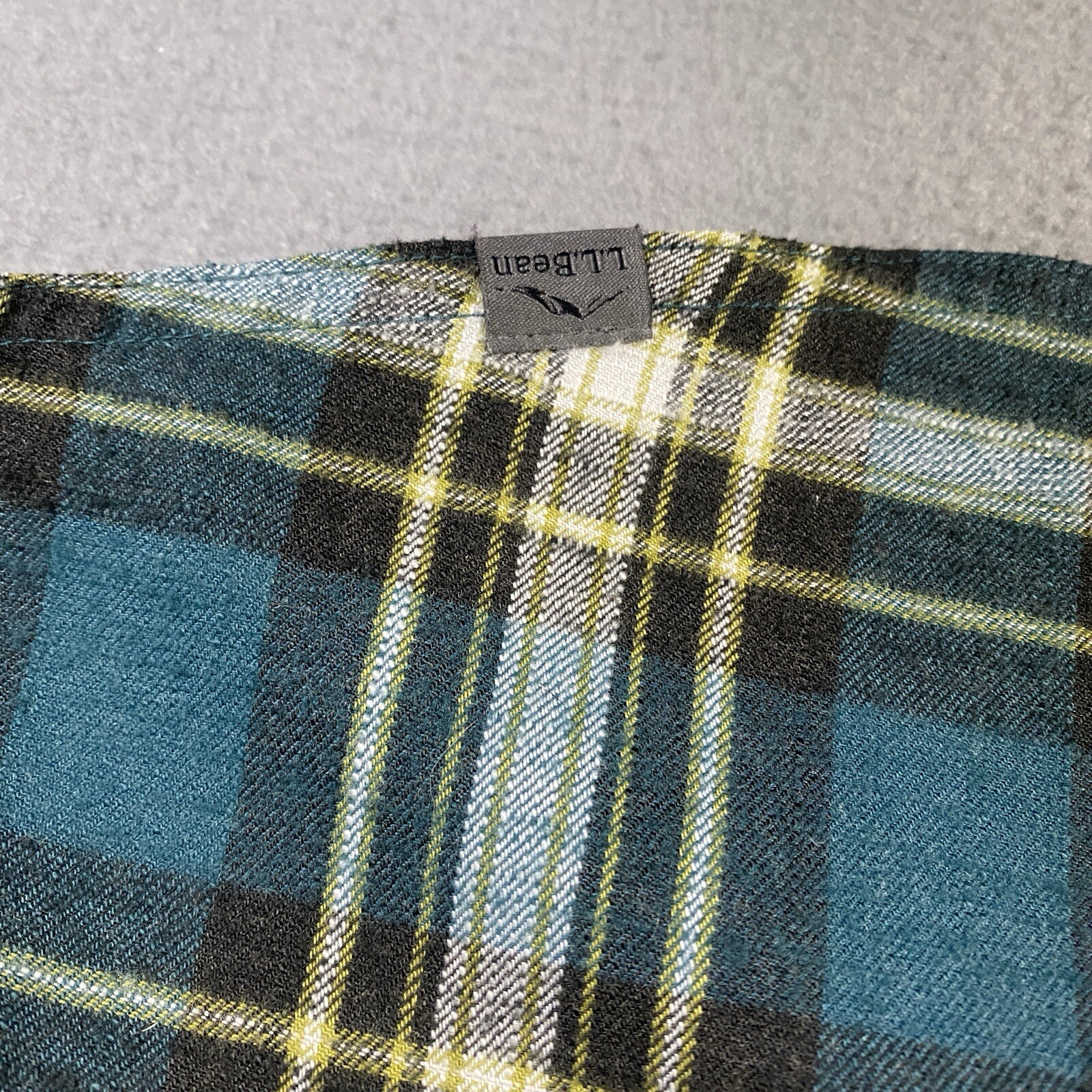 LL Bean Performance Flannel Snap Button Wool Poly… - image 6