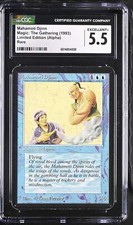 Magic: The Gathering MTG Mahamoti Djinn [Alpha Edition] Graded CGC 5.5 Excellent