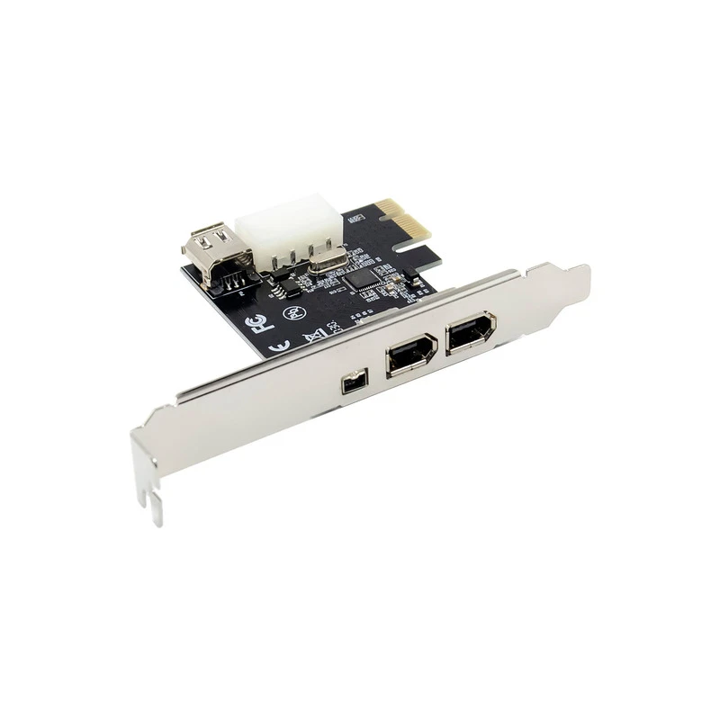  PCI Express 4 Ports 1394A Firewire Expansion Card VIA VT6315 Chipset  - Image 4 of 4