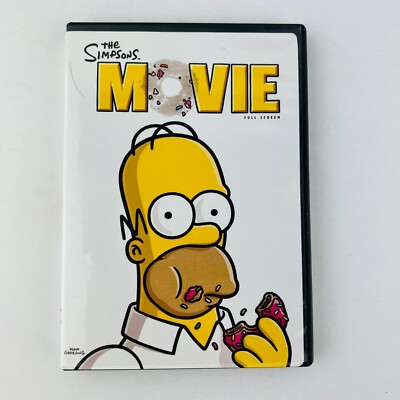 The Simpsons Movie DVD Dan Castellaneta, Julie Kavner, Nancy Cartwright