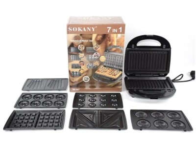 Waffle iron SOKANY SK-907 black
