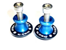 SUZUKI GSX-S 1000F 2015-2025 BLUE PADDOCK STAND BOBBINS COTTON REELS SPOOLS lift