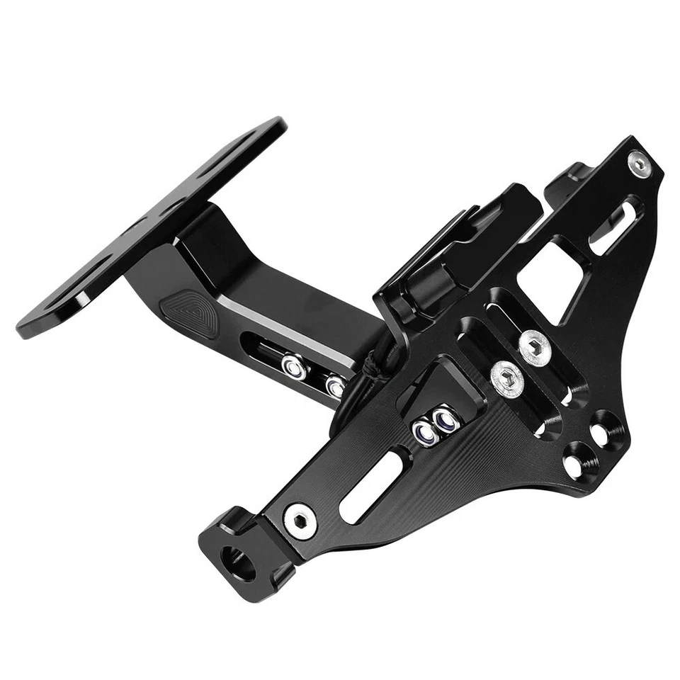 For Yamaha YZF R1 R3 R6 R25 1999-2023 CNC License Plate Holder Tail Tidy Fender Foto 4 de 4