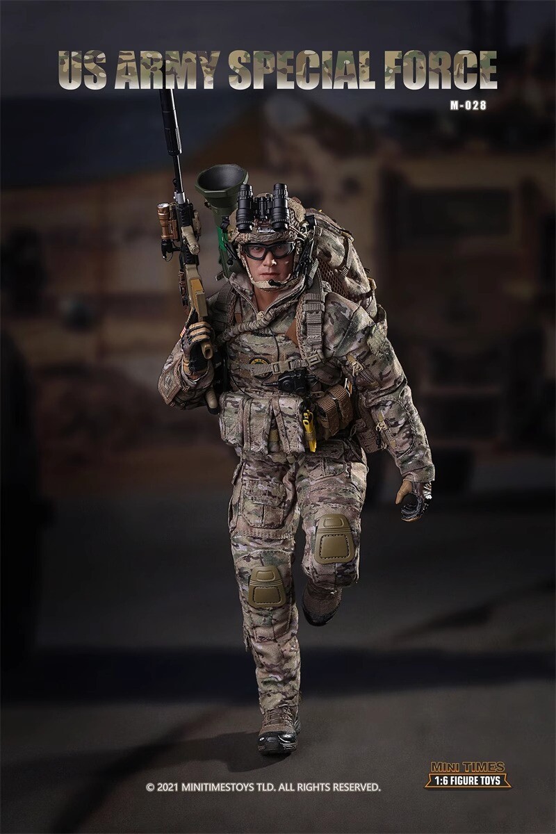 MiniTimes Toys M028 US Army Special Force Action Figure 1/6 Model