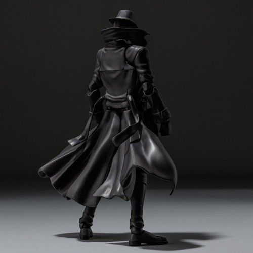 Japan Authentic Sentinel SV-Action Spider-Man Noir Action Figure - 第 7/16 張圖片