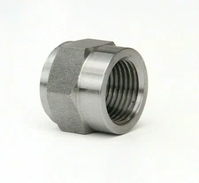 1/4" Female NPT Mild Steel Weld on Bung Fitting Adapter- HEX