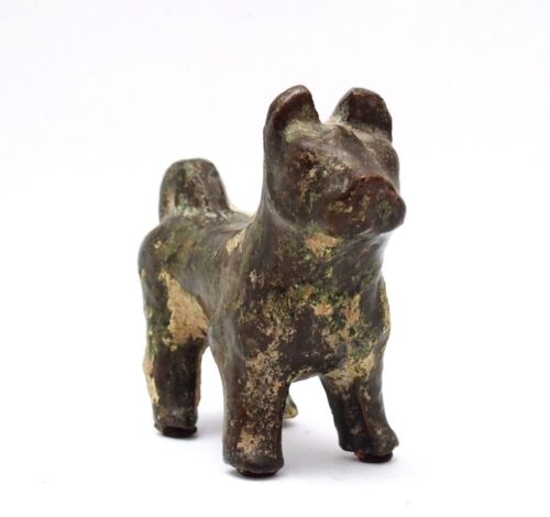 Fine Chinese Han Dynasty (206BC-226AD) pottery dog - Afbeelding 1 van 21