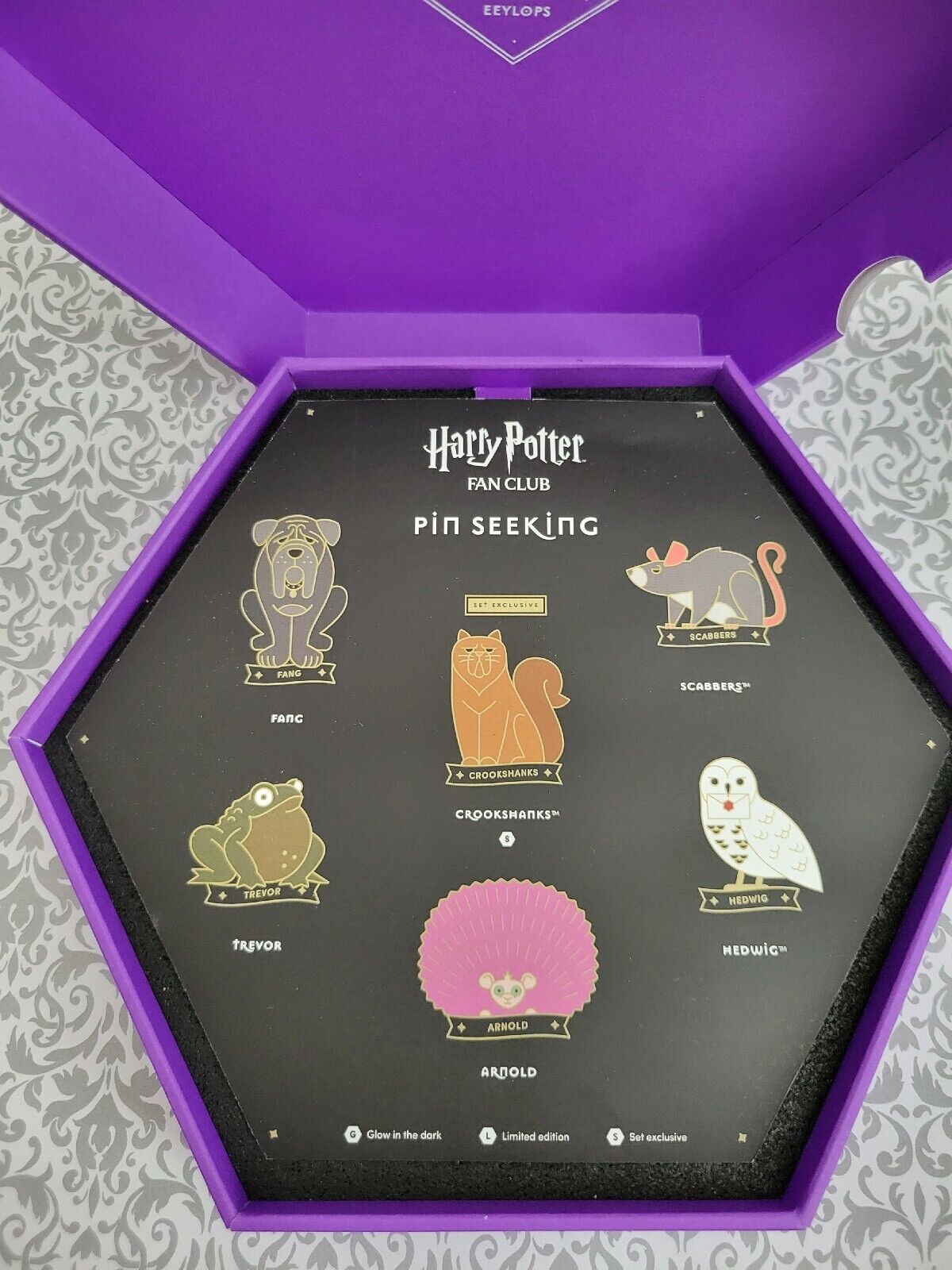 Taking A Closer Look At The Official Harry Potter Fan Club Pin Seeking  Collection