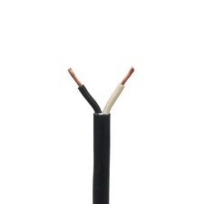 16 AWG SOOW Portable Cord, 2 Conductor 600V Power Cable  - 10' Length