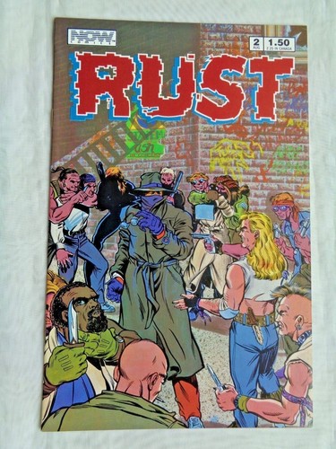Rust Volume 1 Number 2 September 1987 NOW Comics First Printing NM (9.4)