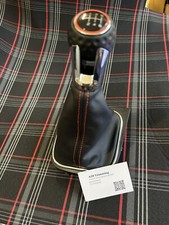 VW Golf Mk5/6 2003-2014 Genuine Leather Gear gaitor. Handmade In The UK.