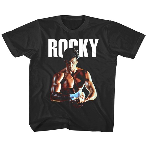 Rocky Balboa Boxing Fist Wrap Kids T Shirt Boy Girl Youth Baby Top - Picture 3 of 3