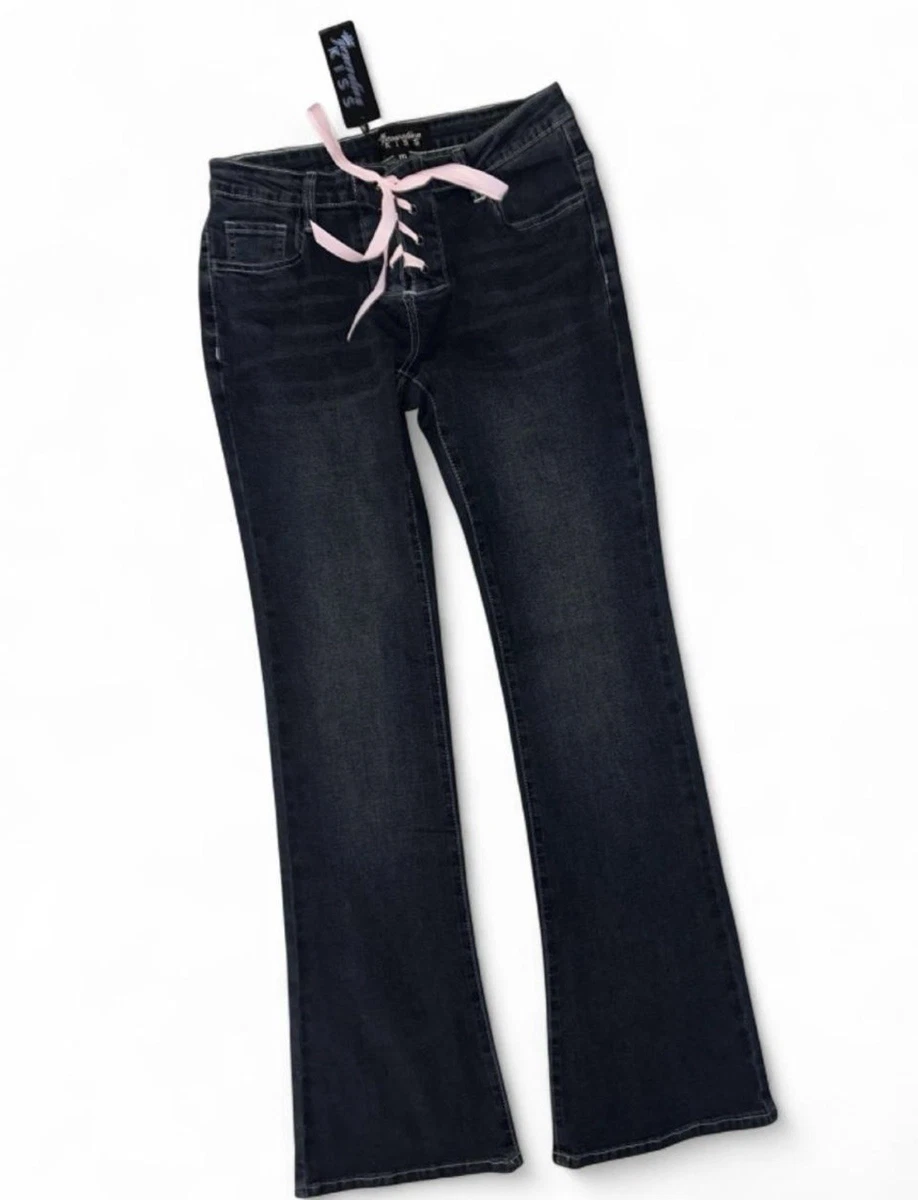 Lace Up Jeans for Women for sale | eBay