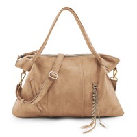FredsBruder Velvet Wild Schultertasche 59Cm #Fsb-311-3877N (Camel)