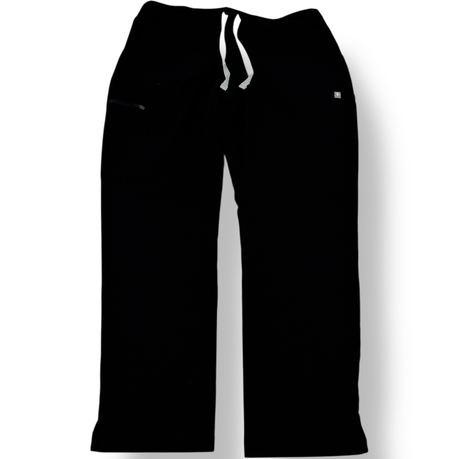 FIGS Black Technical Collection Elastic Drawstrin… - image 1