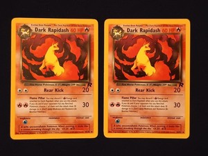 dark rapidash pokemon card value POKEMON DARK RAPIDASH 44/82 TEAM ROCKET POKEMON UNCOMMON CARD LIGHTLY PLAYED