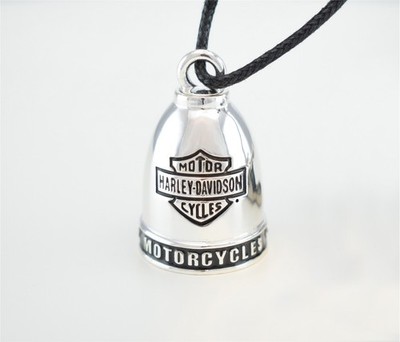 Harley-Davidson Back & Silver B&S Logo Ride Ride Bell Glöckchen Glücksbringer