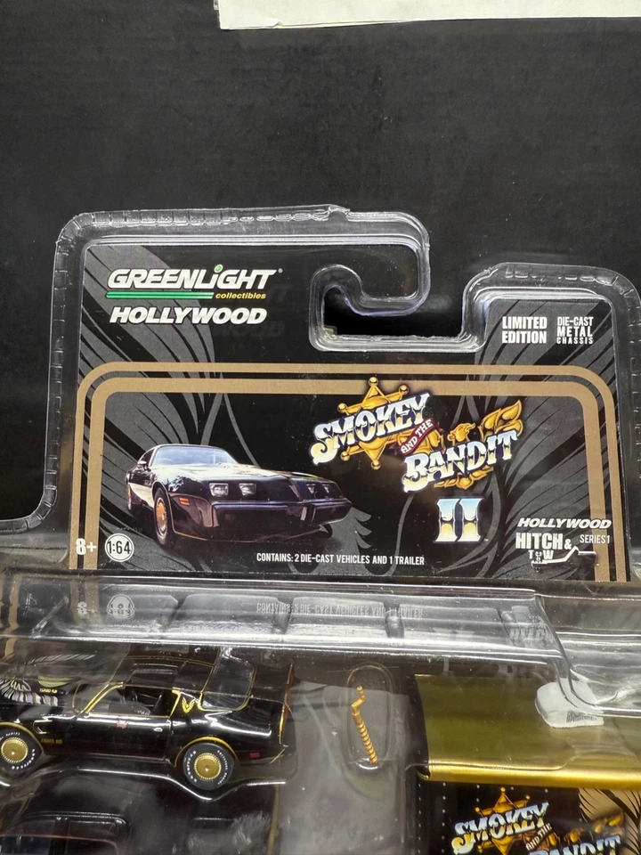 GREENLIGHT Smokey And The Bandit II Trans Am/Chevy Pickup Hitch And Tow Set 1:64 - Image 2 of 4