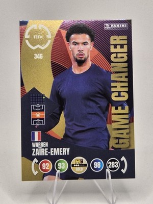 Panini 2025 FIFA Club World Cup 25 Card No. 346 Warren Zaire-Emery Game Changer