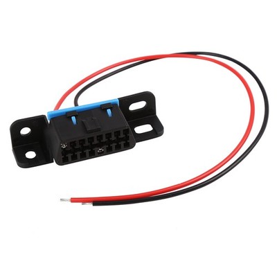 DC 12V OBD2 Universal Diagnostic Female Connector Adapter Extension Cable 1pcs