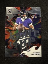 2025 Donruss Optic Lamar Jackson Light it Up #14 Ravens BALTIMORE INSERT