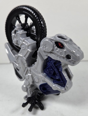 Power Rangers Dino Charge Silver Dino Cycle Front Half Action Figure Toy 2014