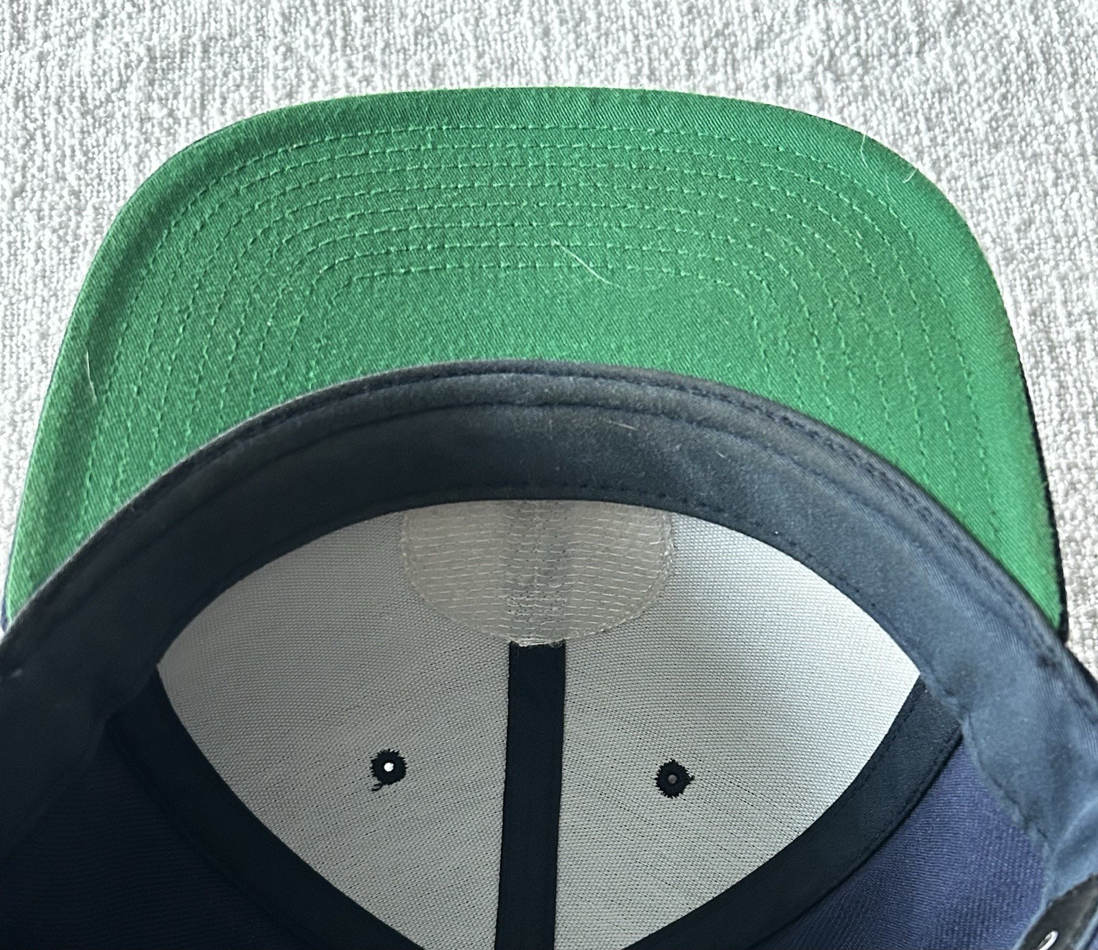 Brixton Hat Cap Snapback Blue Circle Patch Trade … - image 11