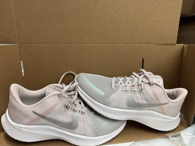 nike women's running shoe, black hyper link pink lilac pure platinum 9.5