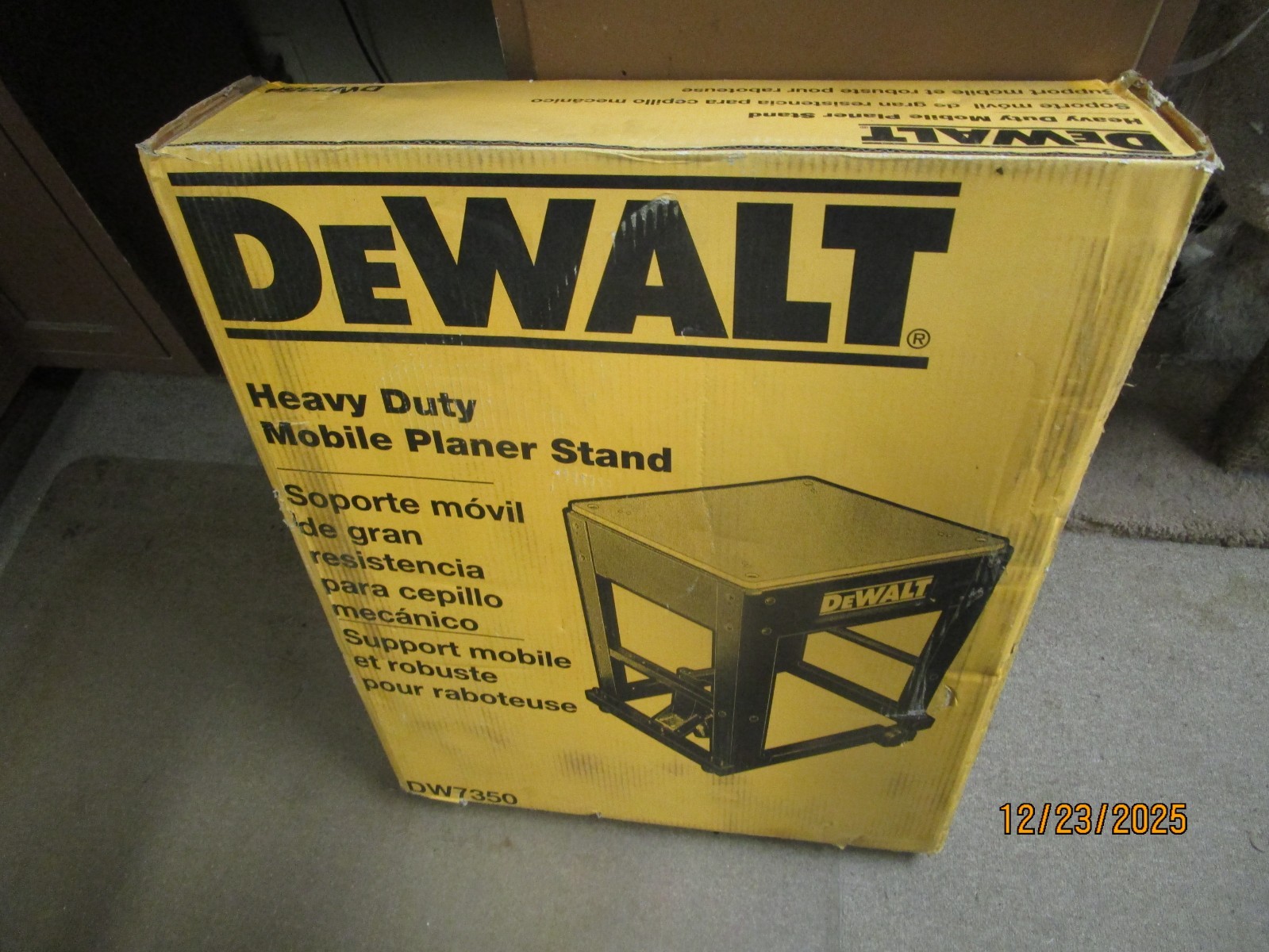 DEWALT Mobile Thickness Planer Stand Power Tools Accessories