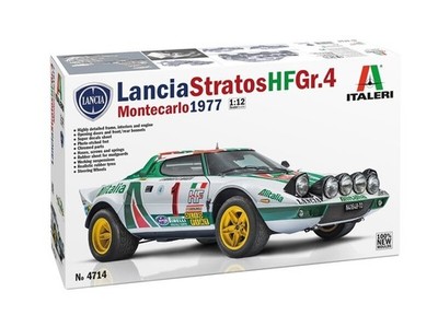 Italeri - Lancia stratos HF Gr.4 Monte Carlo 1977, 1/12, 4714 | eBay