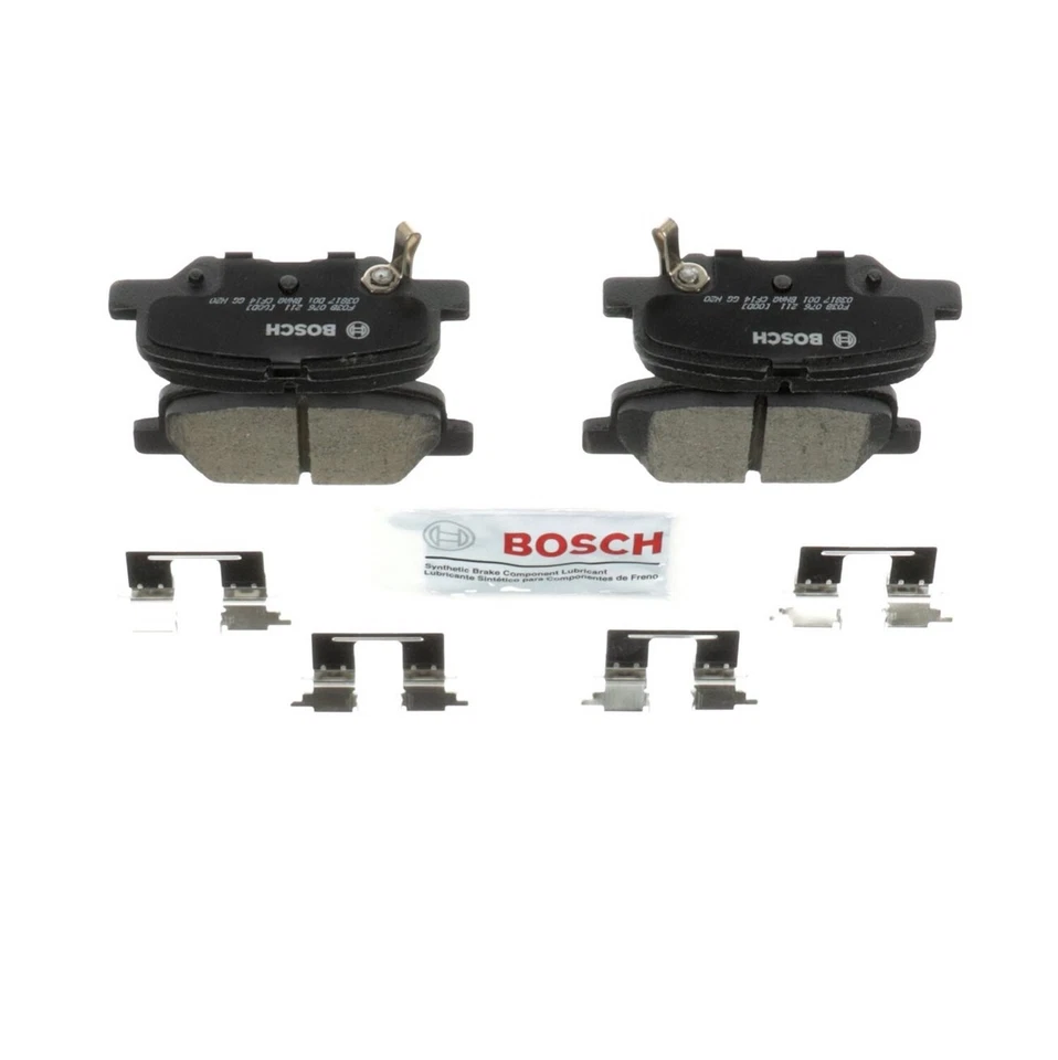 Bosch QuietCast Ceramic Brake Pad and Rotor Kit For 2014-2016 Mazda 3 Foto 4 de 4
