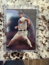 1996 FLEER METAL MLB TITANIUM INSERT CARD ATLANTA BRAVES GREG MADDUX #5