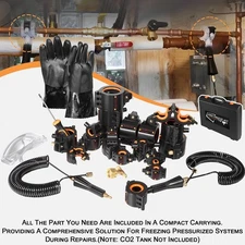 CST2 General Cold-Shot Pipe Freeze Kit Freezes Pipes From 1/8" to 2" carbon