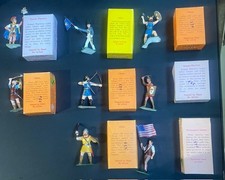 1963 Marx Warriors Of The World Figures Boxes Toys Cowboys Mixed Lot Please Read