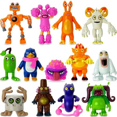 My Singing Monsters Figuren Set 13 Stück kindgerechtes Spielzeug Dekoration