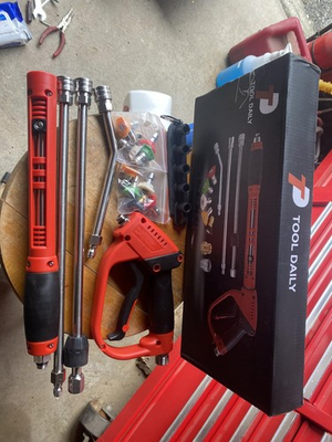 #ad Pressure Washer Gun Kit M22 40in Wand 5 Nozzle Tips 5000 PSI Quick Connect $48.89