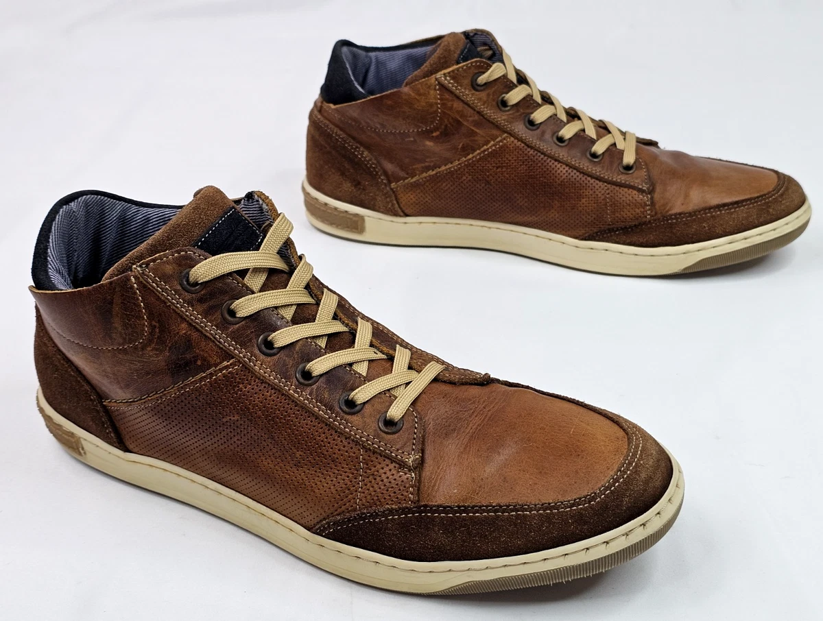Bull Boxer barely worn leather combo hightop sneaker/chukka boots Bullboxer Men main image 3