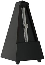WITTNER wooden metronome black matte finish 816M Free Ship w/Tracking New Japan