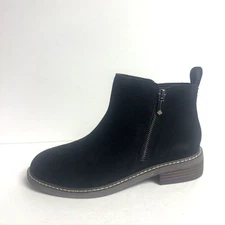 Crown Vintage Womens Gorgie Bootie Black Size 6.5 M