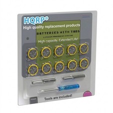 Hqrp 3v 10-pack Tabbed Battery For Nintendo Gameboy Pokemon Game Cartridge Hqrp 3v 10-pack Tabbed Battery For Nintendo Gameboy Pokemon Game Cartridge