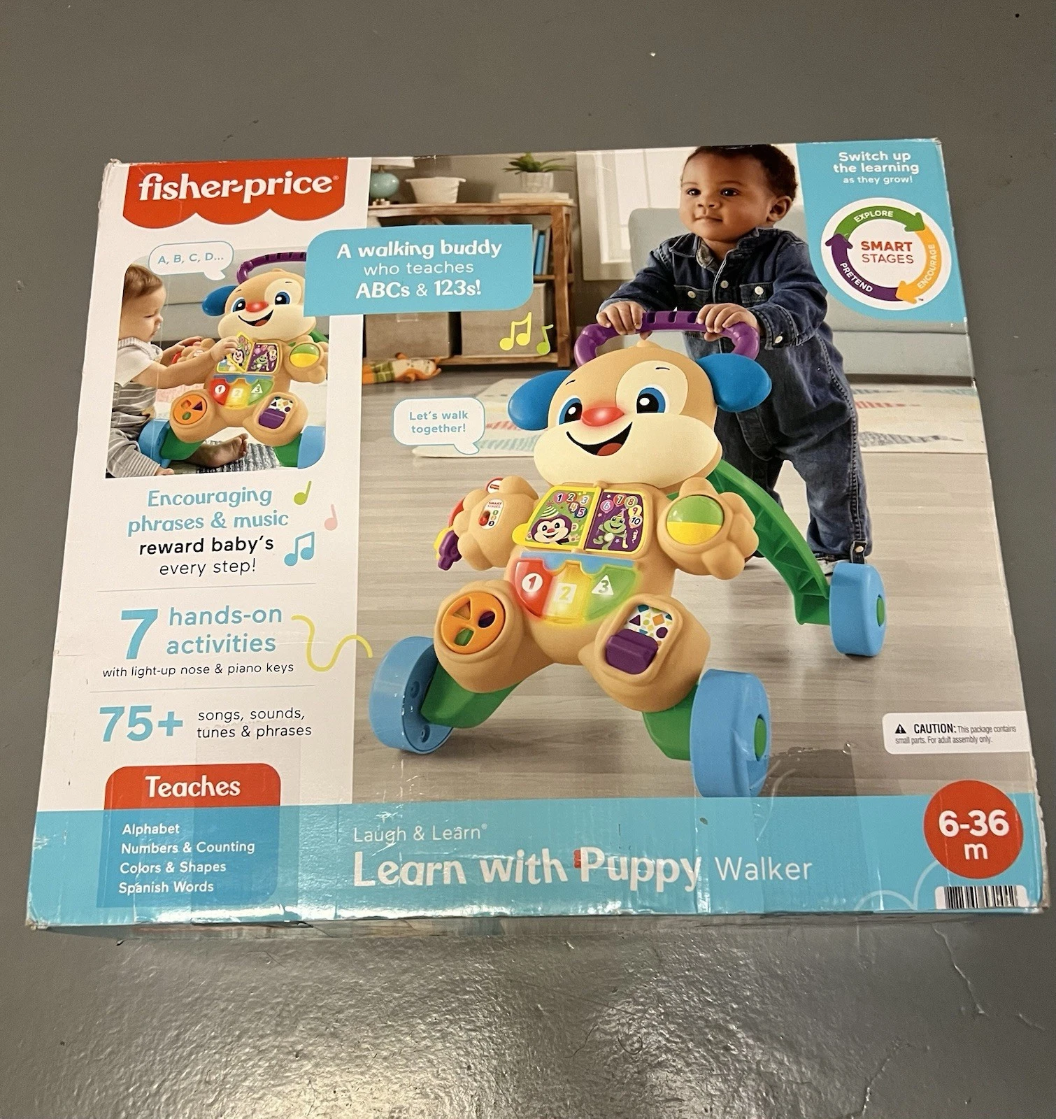 Fisher-Price Learn with Puppy Walker Multicolor Walking Aid 6-36 Months
Opens in a new window or tab