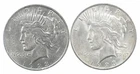 1923 & 1923 & Peace Silver Dollar $1 Bullion Collection Lot *922