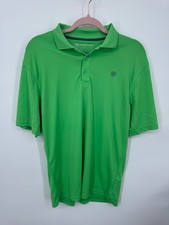 Ariat Tek Polo Men's Small Irish Green Short Sleeve Golf Shirt Performance NWT