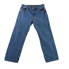 Vintage Levis 501 Jeans Mens 32x28 Blue American Denim Made in USA 90s