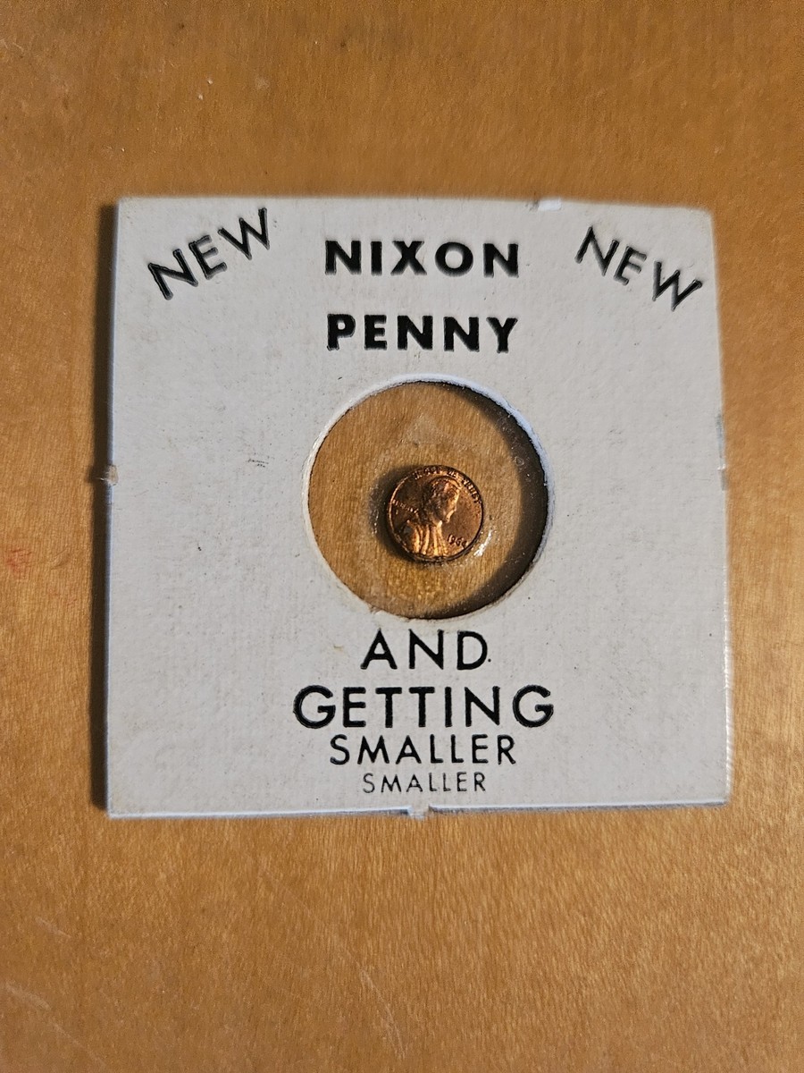 Nixon Penny Novelty From 70's. | eBay