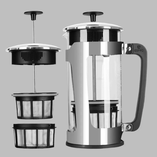 Espro P5 pressa francese doppio filtro originale - Foto 2 di 9