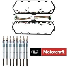 For 98-03 Ford 7.3l Powerstroke Diesel Valve Cover Gaskets Harness 8 Glow Plug For 98-03 Ford 7.3l Powerstroke Diesel Valve Cover Gaskets Harness 8 Glow Plug