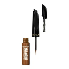 Revlon ColorStay Semi-Permanent Brow Ink Waterproof Enhancer Gel, Warm Brown Ink