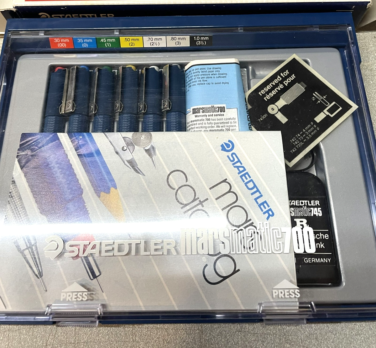 Staedtler Mars Matic 700 Technical Pen Set for sale online | eBay